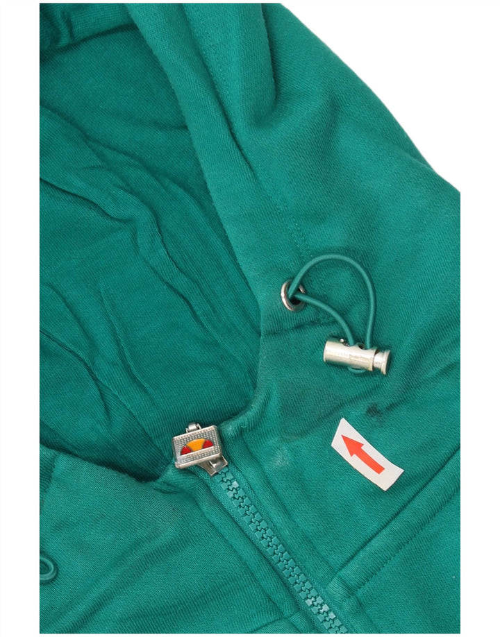 Ellesse moletom feminino oversized com capuz gráfico Reino Unido 12 algodão verde médio