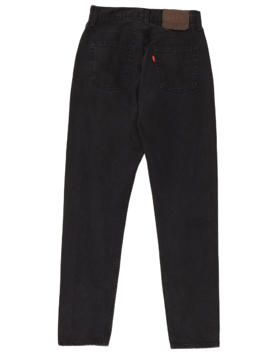 Jeans slim feminino LEVI'S W29 L30 algodão preto