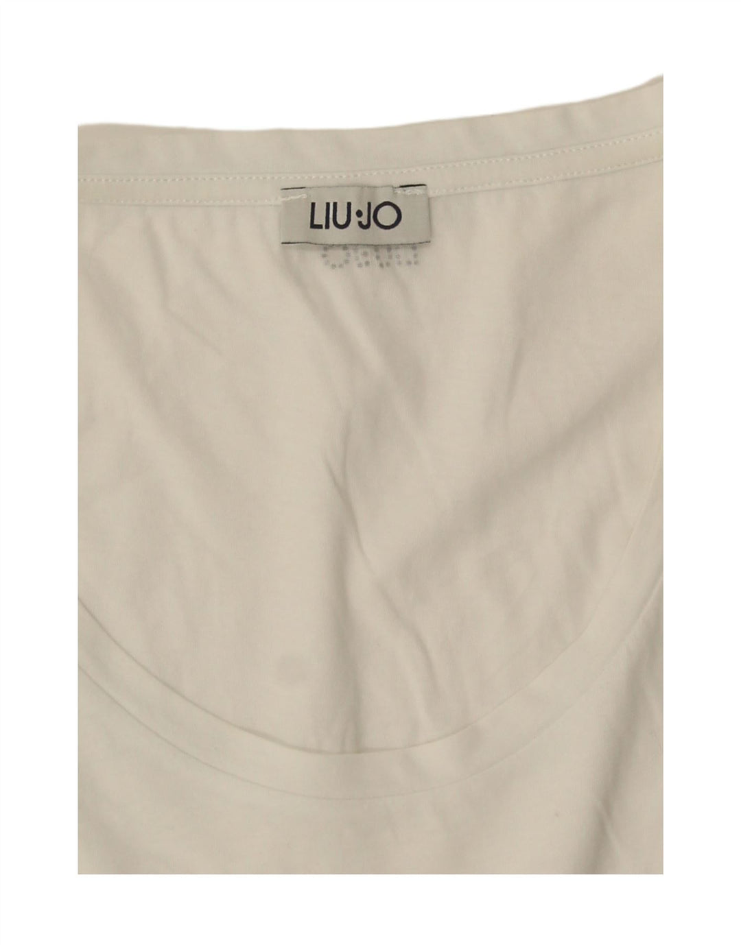 Colete feminino Liu Jo UK 12 algodão branco médio