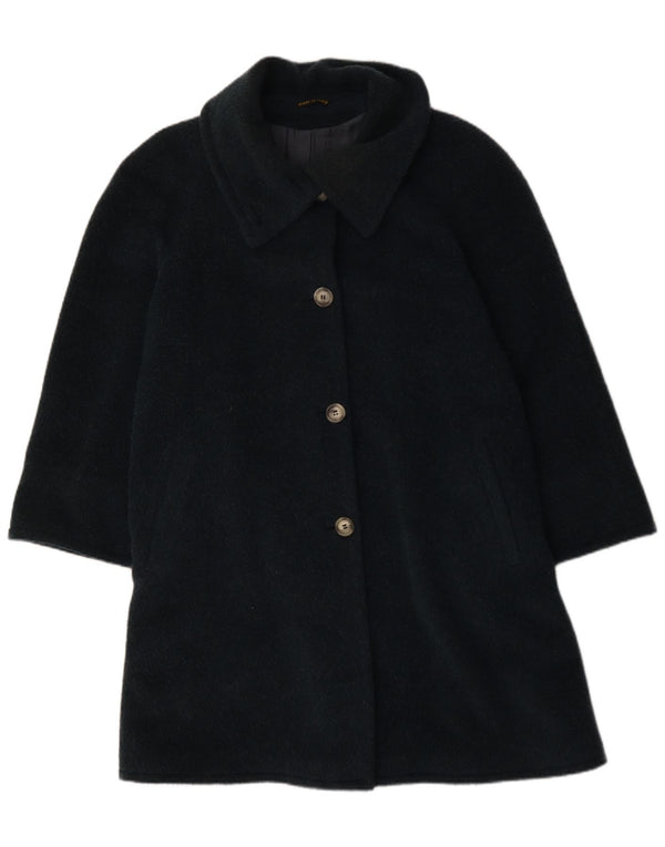 Sobretudo feminino VINTAGE oversized UK 14 grande verde