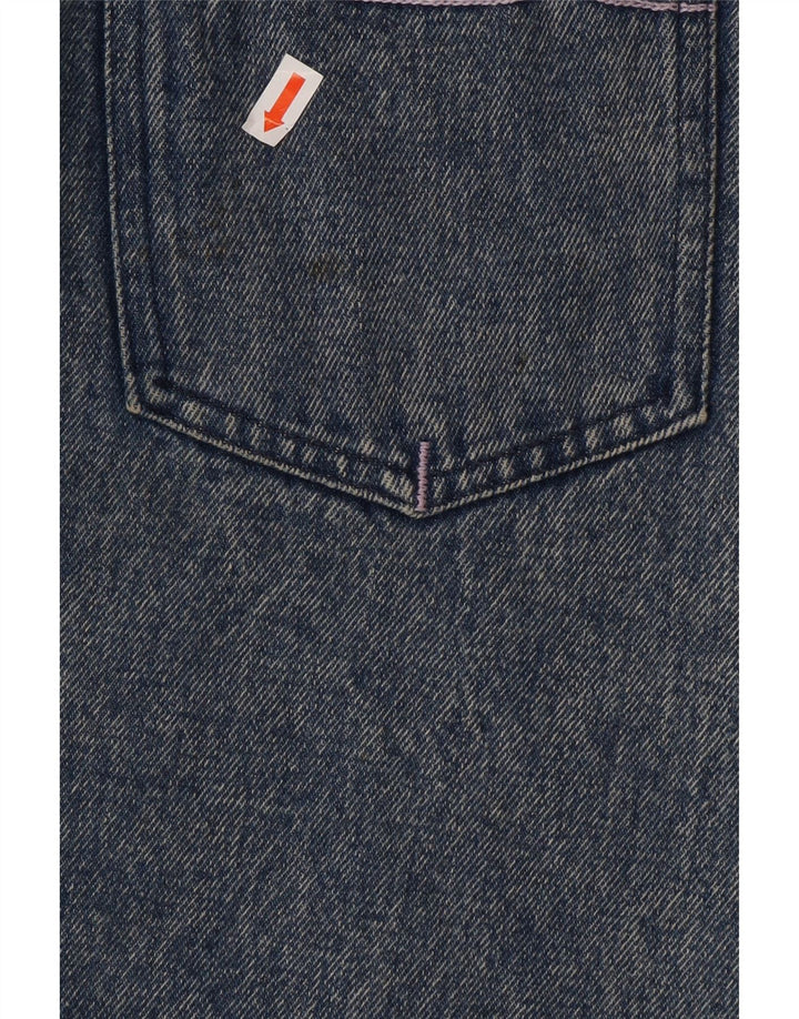 Saia jeans feminina BLOOMING XS W24 azul