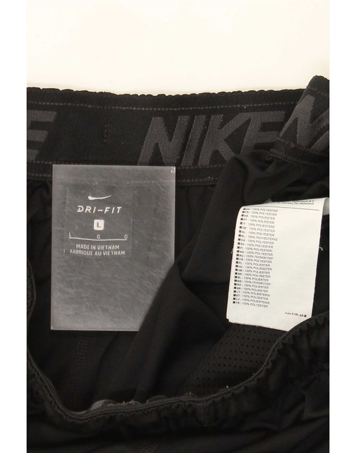 Nike Mens Dri Fit Sport Shorts Grande Poliéster Preto