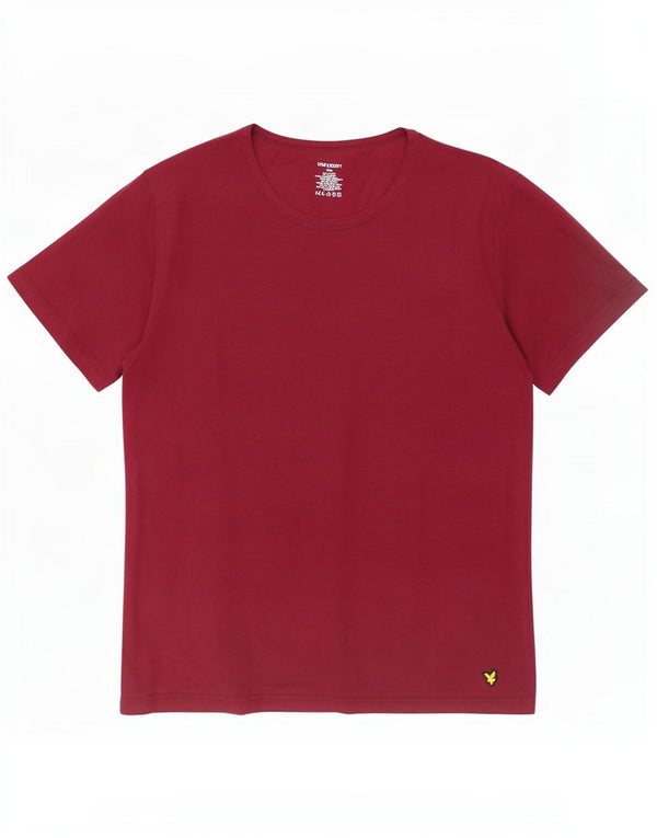 Camiseta feminina Lyle & Scott UK 20 2XL algodão marrom
