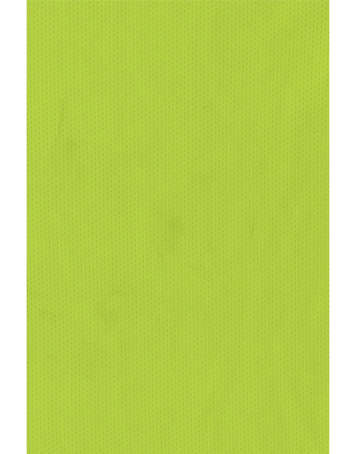 Camiseta masculina Nike Dri Fit Top XL verde colorblock poliéster
