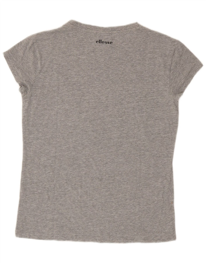 Camiseta feminina Ellesse com estampa gráfica UK 18 XL cinza