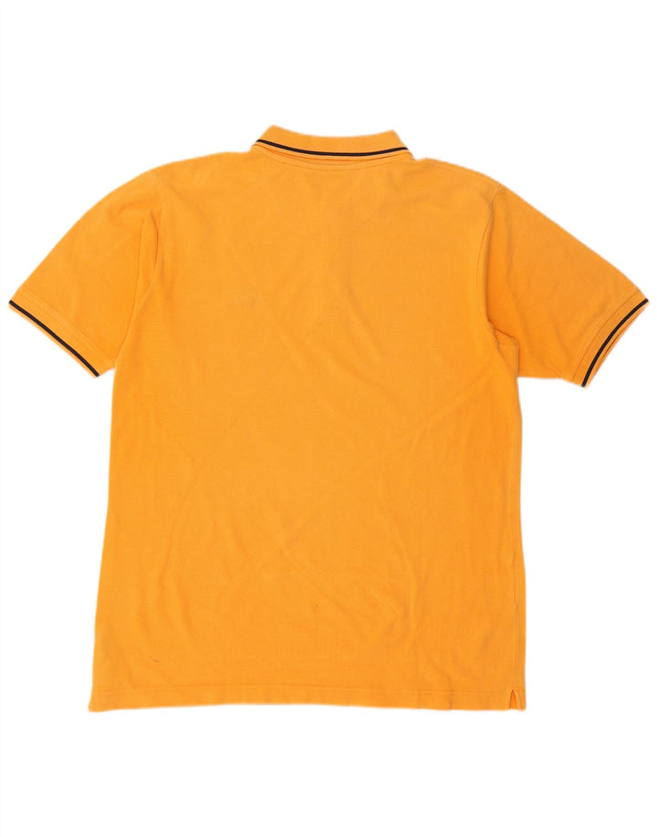 Camisa polo masculina KAPPA XL laranja algodão