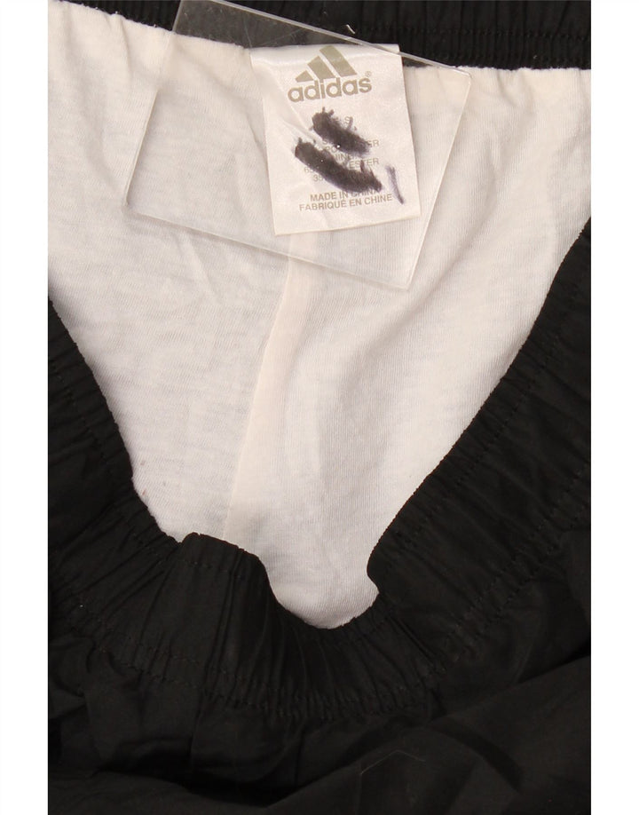 Calças de treino masculinas ADIDAS poliéster preto médio