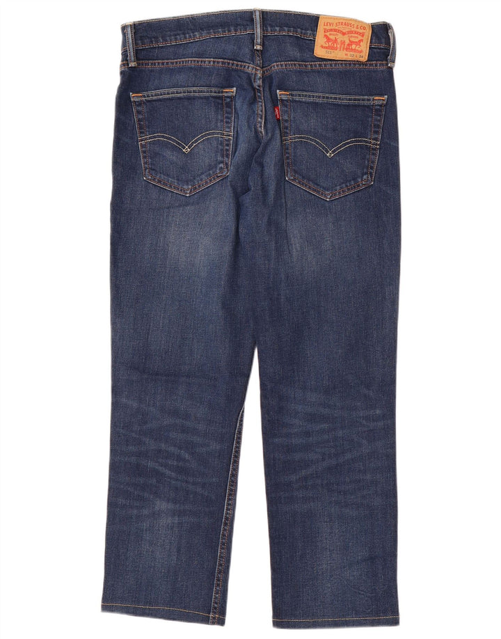 Levi's Masculino 511 Slim Jeans W32 L26 Azul Algodão