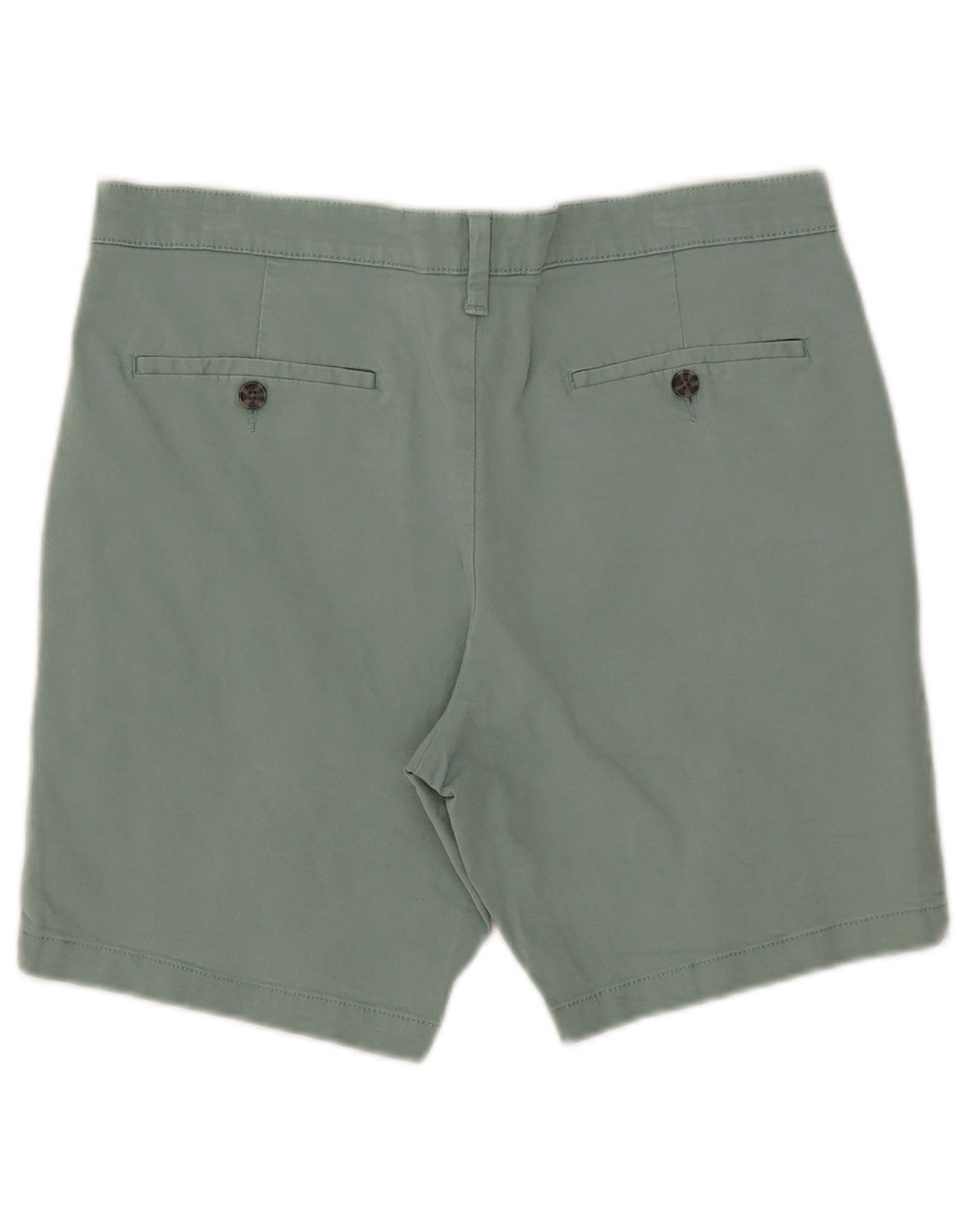 Shorts chino masculino Marks & Spencer W34 grande algodão verde