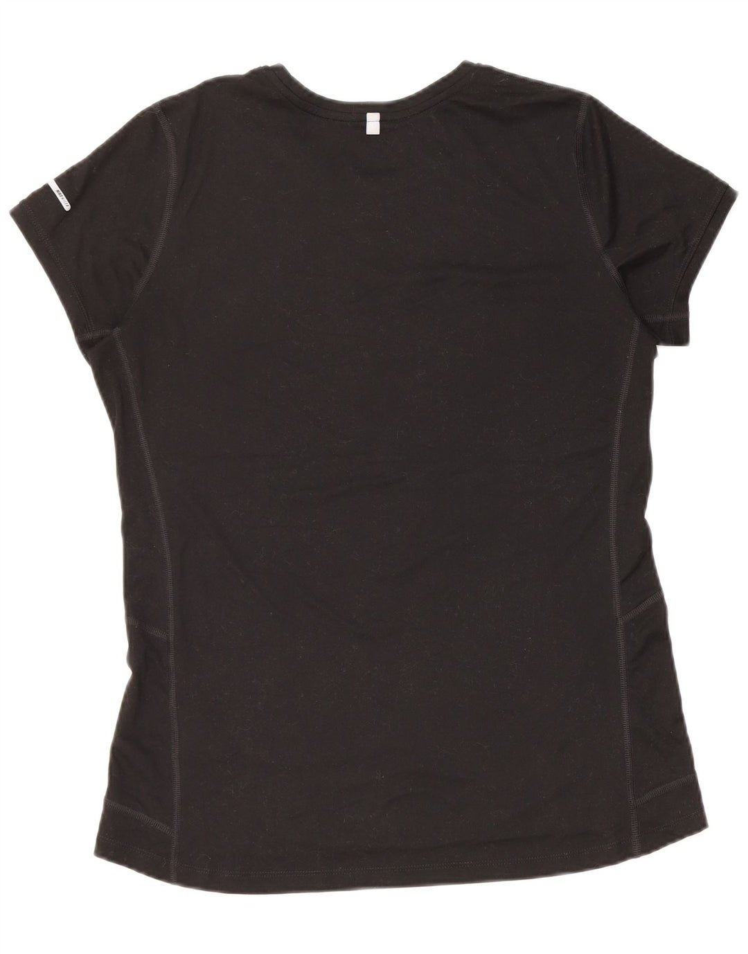 Camiseta feminina NIKE Dri Fit UK 14 grande poliéster preto