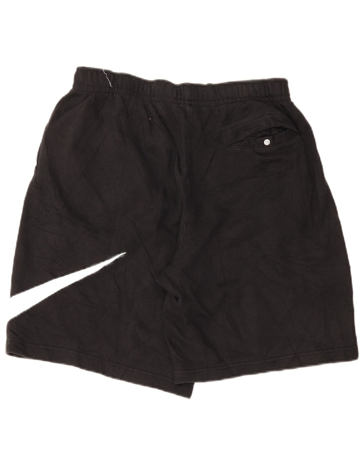 Shorts esportivos gráficos masculinos Nike grandes de algodão preto