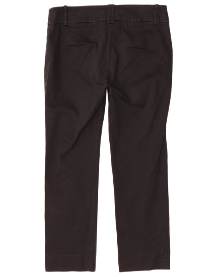 Calça feminina Zara cortada EU 38 pequena W28 L24 preta