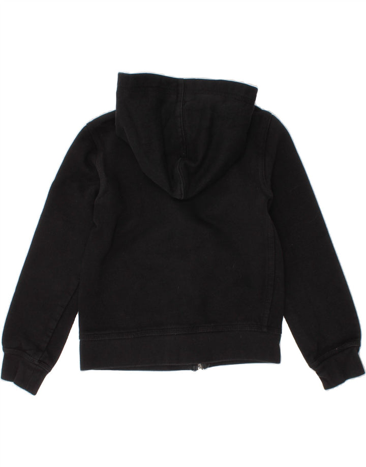 NIKE Girls Zip Hoodie Sweater 6-7 Years Large  Black Cotton Vintage Nike and Second-Hand Nike from Messina Hembry 