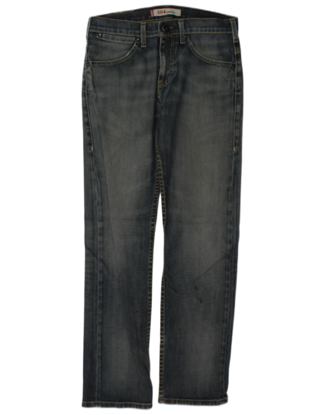 Jeans Levi's 504 Straight Masculino W30 L31 Azul Marinho