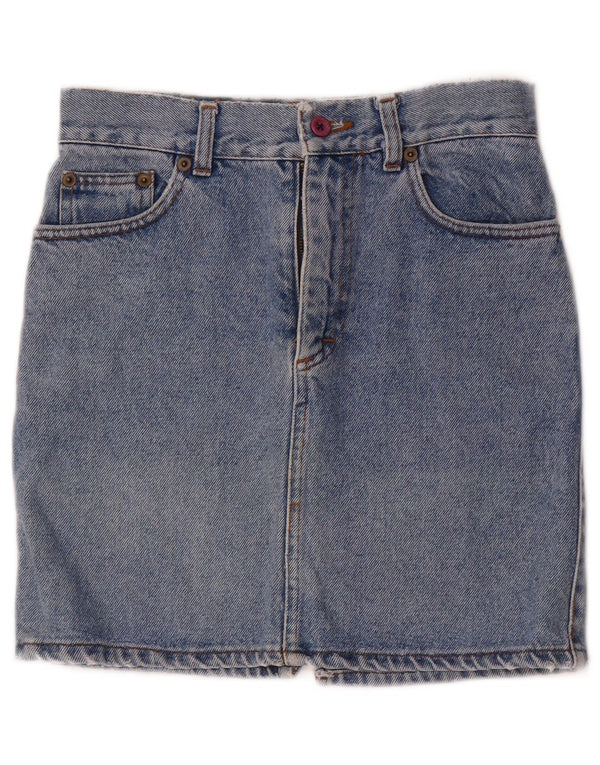 Saia jeans Tavarner para meninas 13-14 anos W26 azul