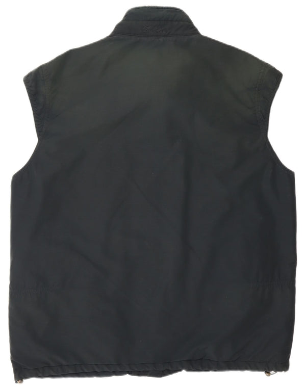 Colete masculino Loro Piana UK 42 XL lã virgem preta
