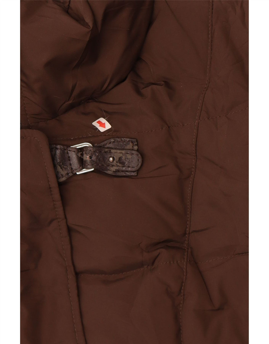 Jaqueta acolchoada feminina GEOX UK 12 marrom médio