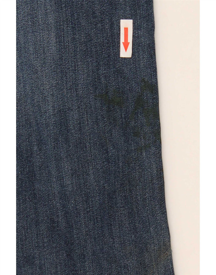 Lee Mens Brooklyn Straight Jeans W36 L30 Azul Algodão
