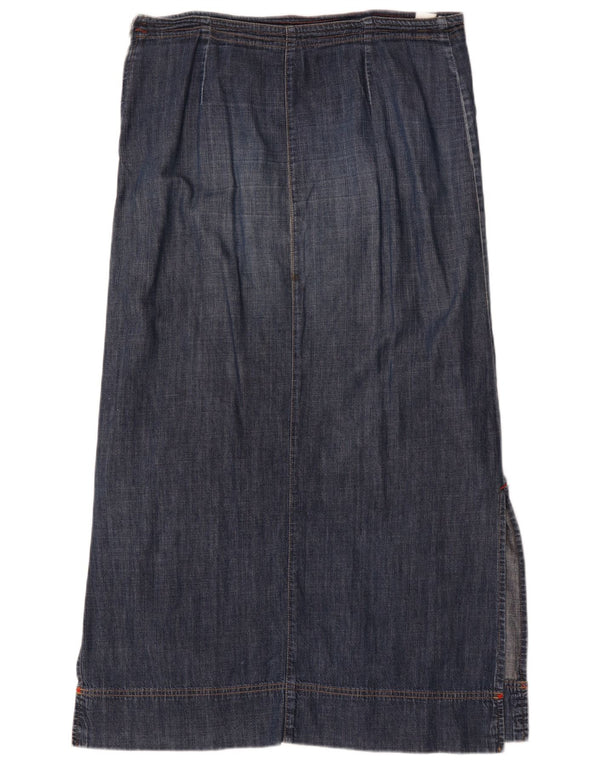 Saia jeans feminina de cintura alta Mavi W36 XL azul