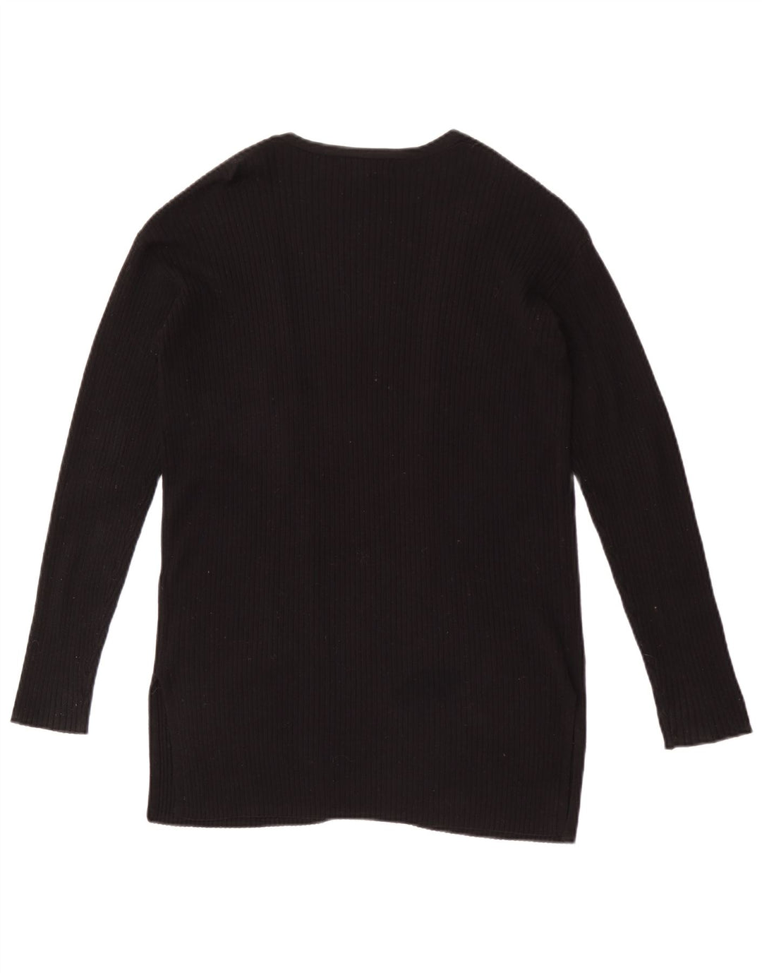 Suéter cardigã aberto grande Marks & Spencer Reino Unido 6 XS preto