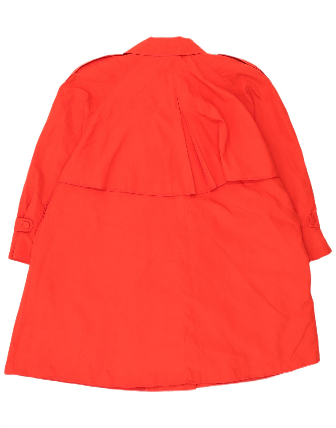 Trench coat feminino vintage grande Reino Unido 16 grande vermelho