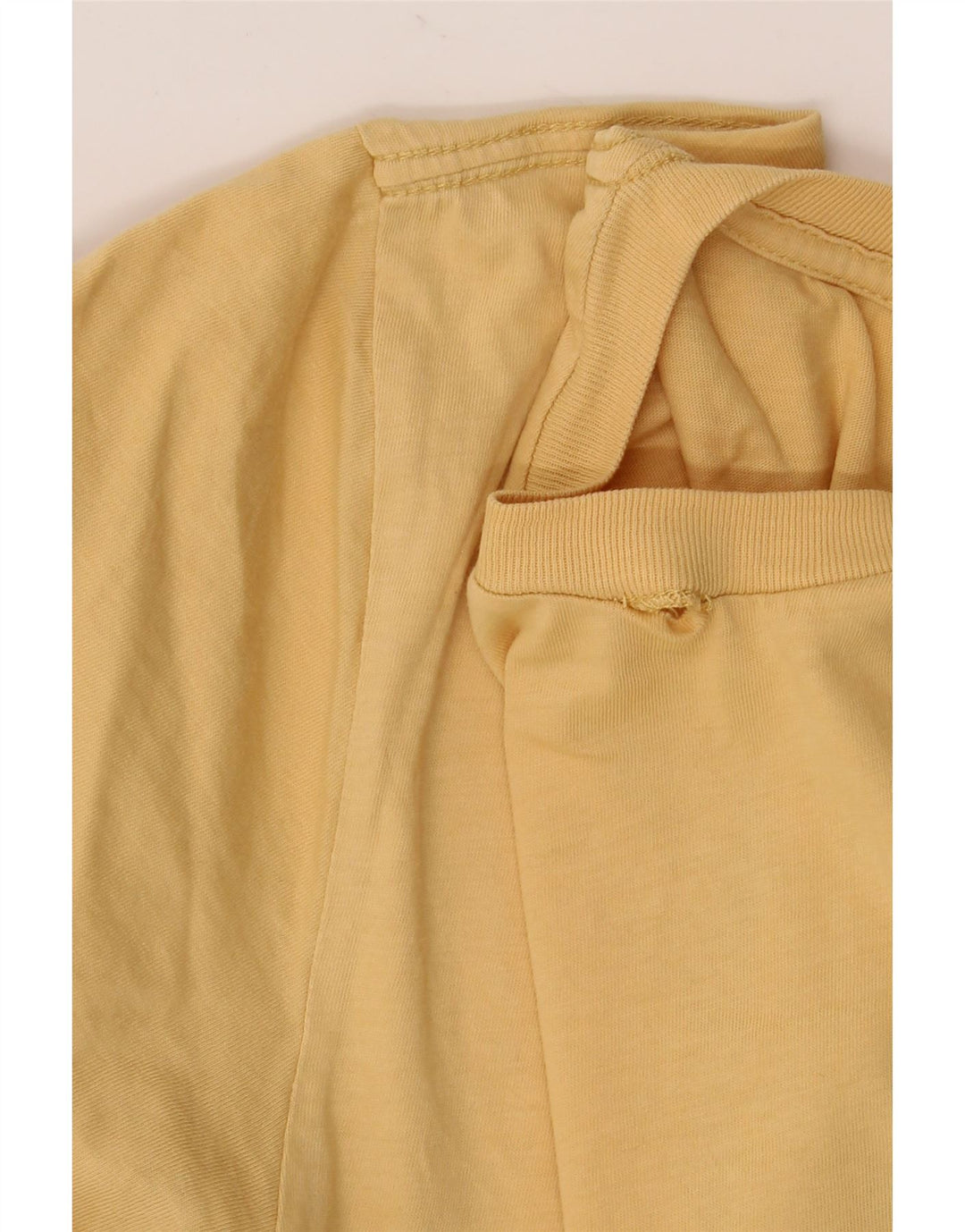Camiseta masculina Vans Custom Fit Graphic Top Grande Algodão Amarelo