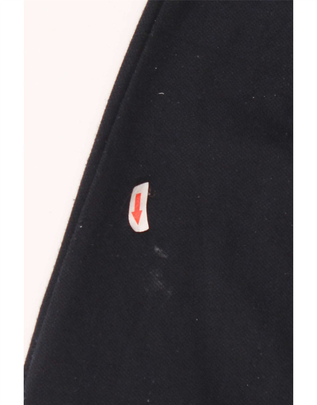 Zara Mens Slim Chino Calças Médio W31 L27 Azul Marinho Poliéster