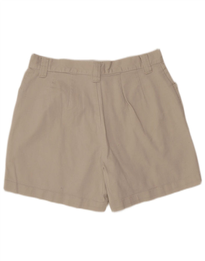Lee Shorts feminino casual US 8 médio W28 algodão bege