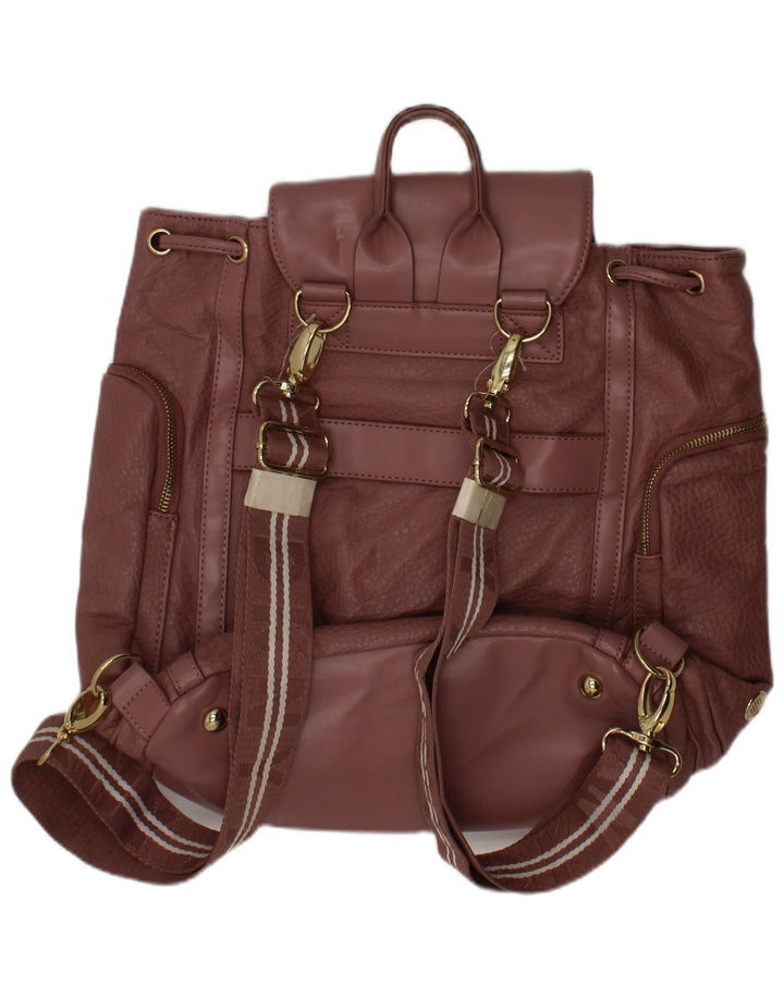 Mochila feminina Dkny de couro sintético tamanho único poliuretano rosa