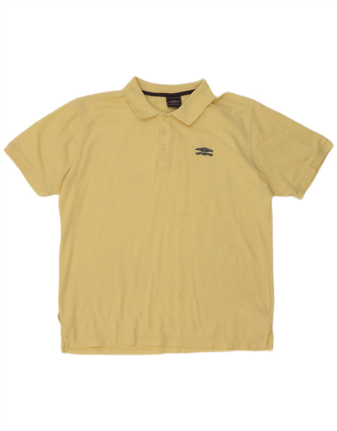 Camisa polo masculina Umbro XL poliéster amarelo