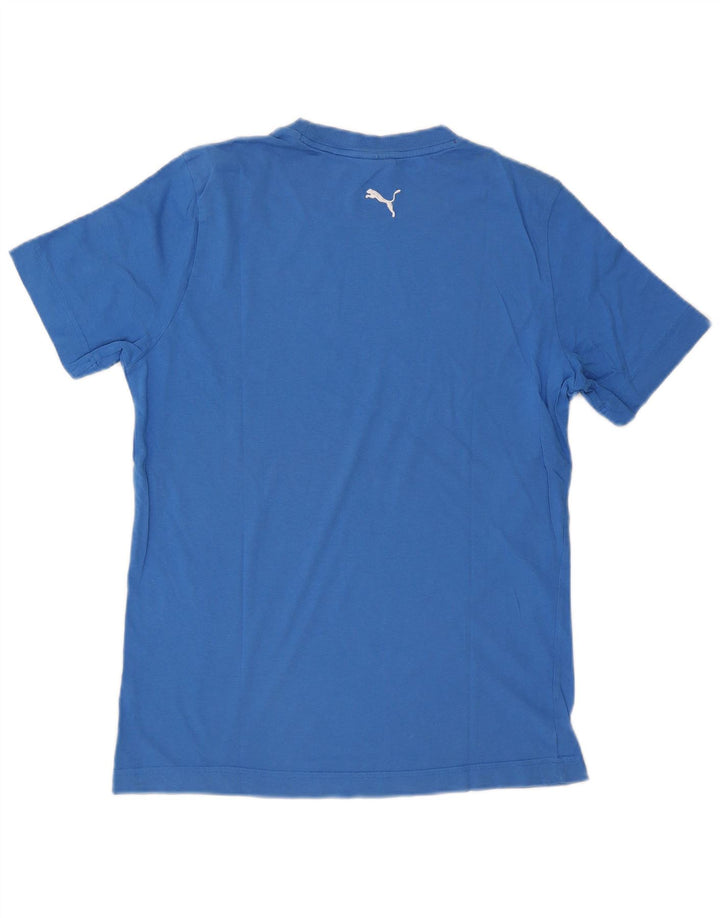 Puma Camiseta Masculina Graphic Top Azul Médio