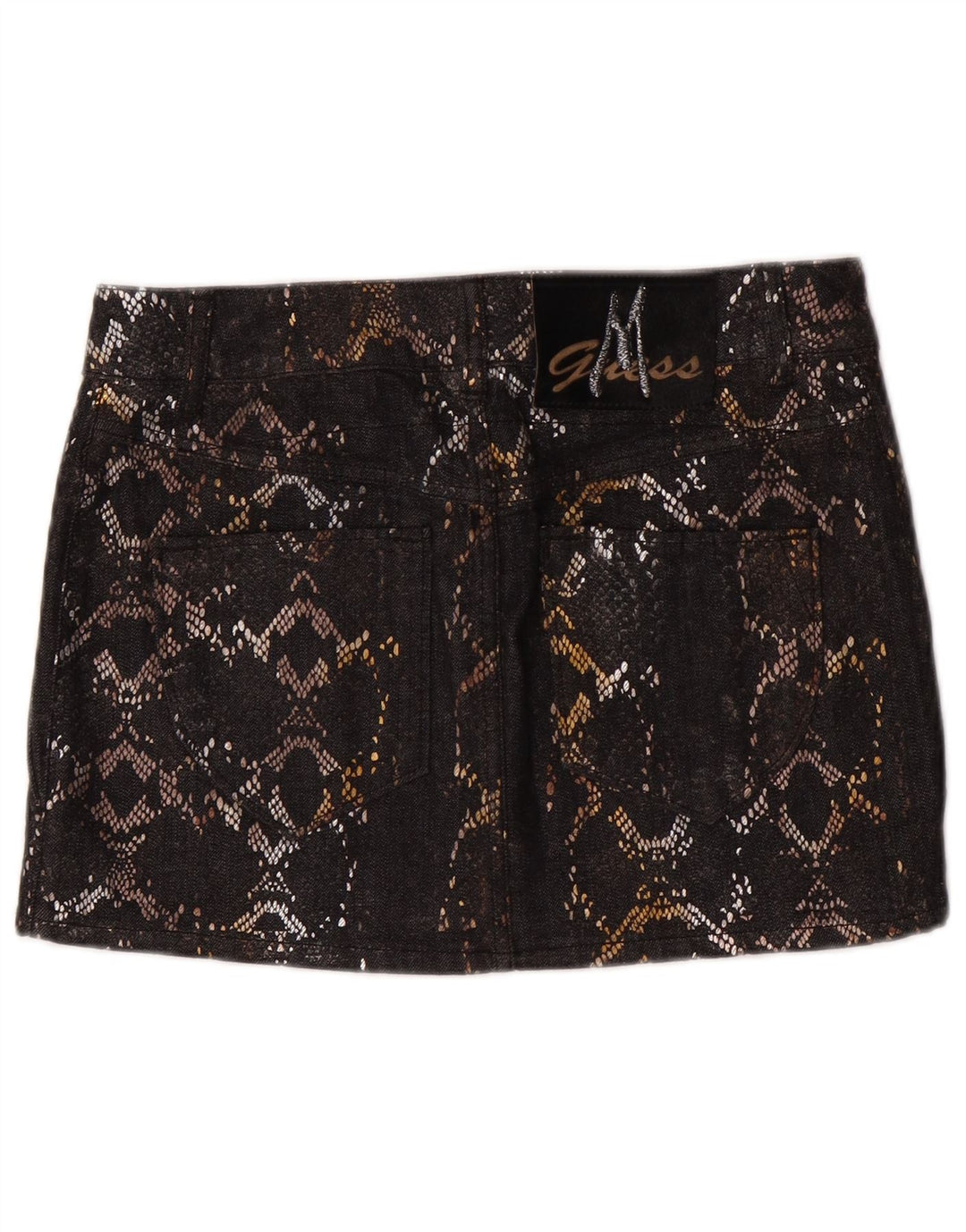 Saia jeans feminina Guess By Marciano IT 42 médio W30 algodão preto