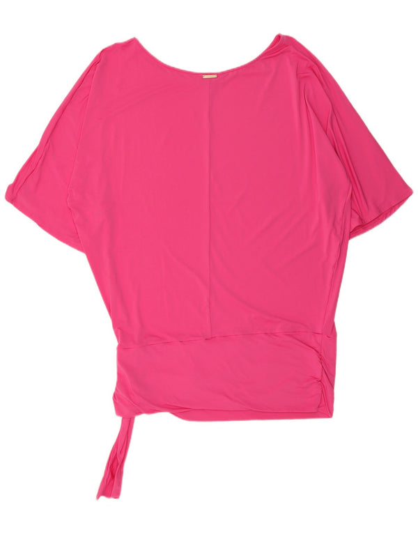 Túnica feminina grande Michael Kors Reino Unido 16 grande nylon rosa