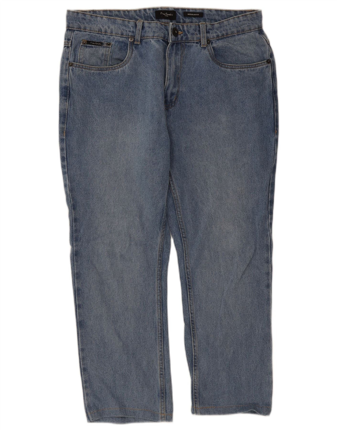 Pierre Cardin Masculino Regular Fit Jeans Reto W34 L24 Azul