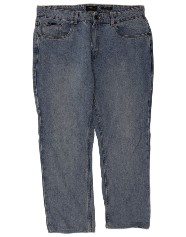 Pierre Cardin Masculino Regular Fit Jeans Reto W34 L24 Azul