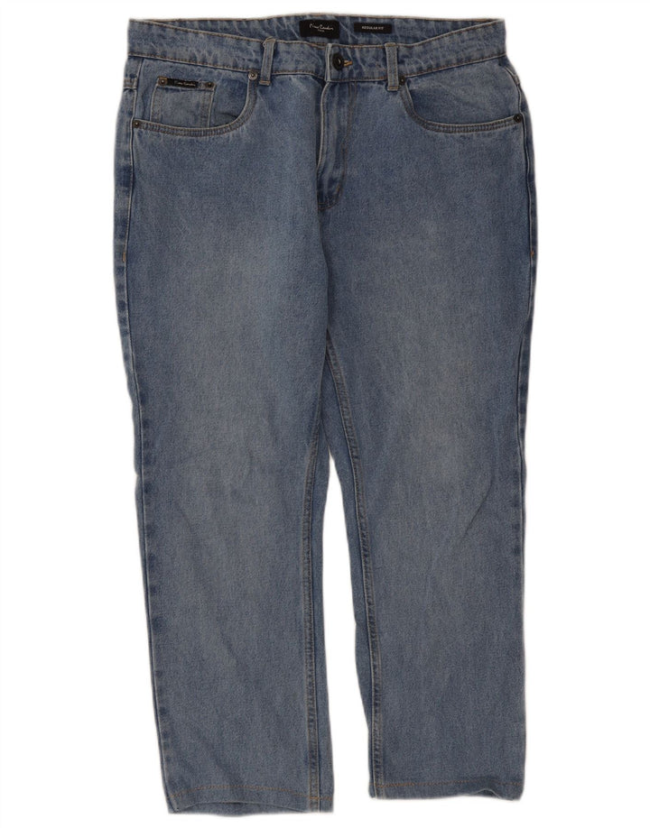 Pierre Cardin Masculino Regular Fit Jeans Reto W34 L24 Azul