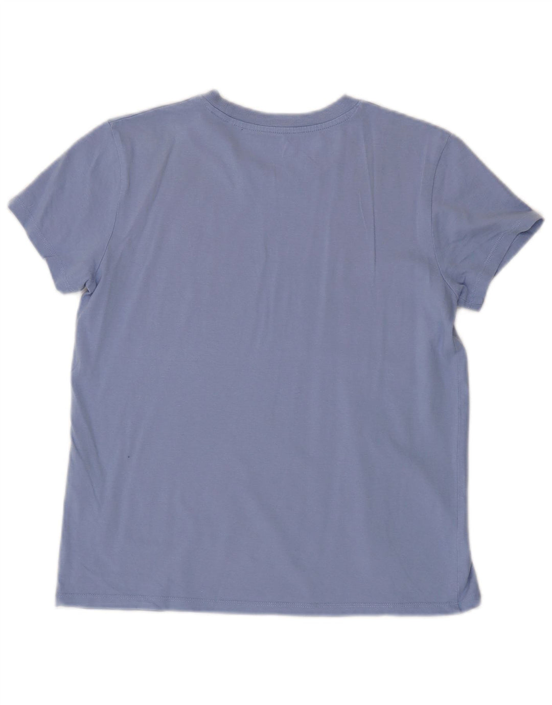 Camiseta feminina Levi's Top UK 10 pequeno algodão azul