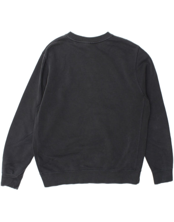Nike Mens Moletom Jumper Médio Algodão Cinza