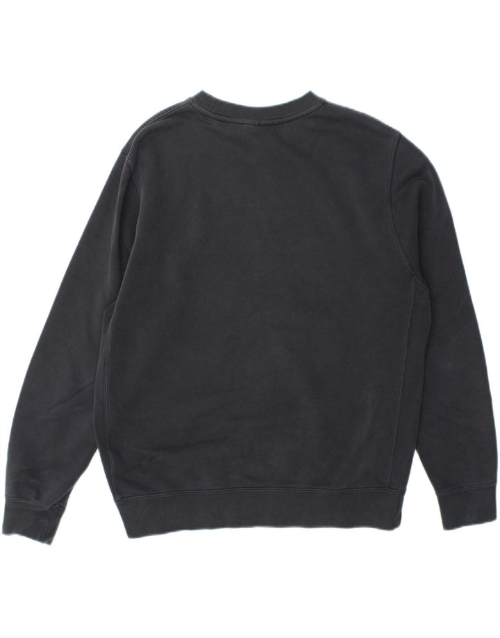 Nike Mens Moletom Jumper Médio Algodão Cinza