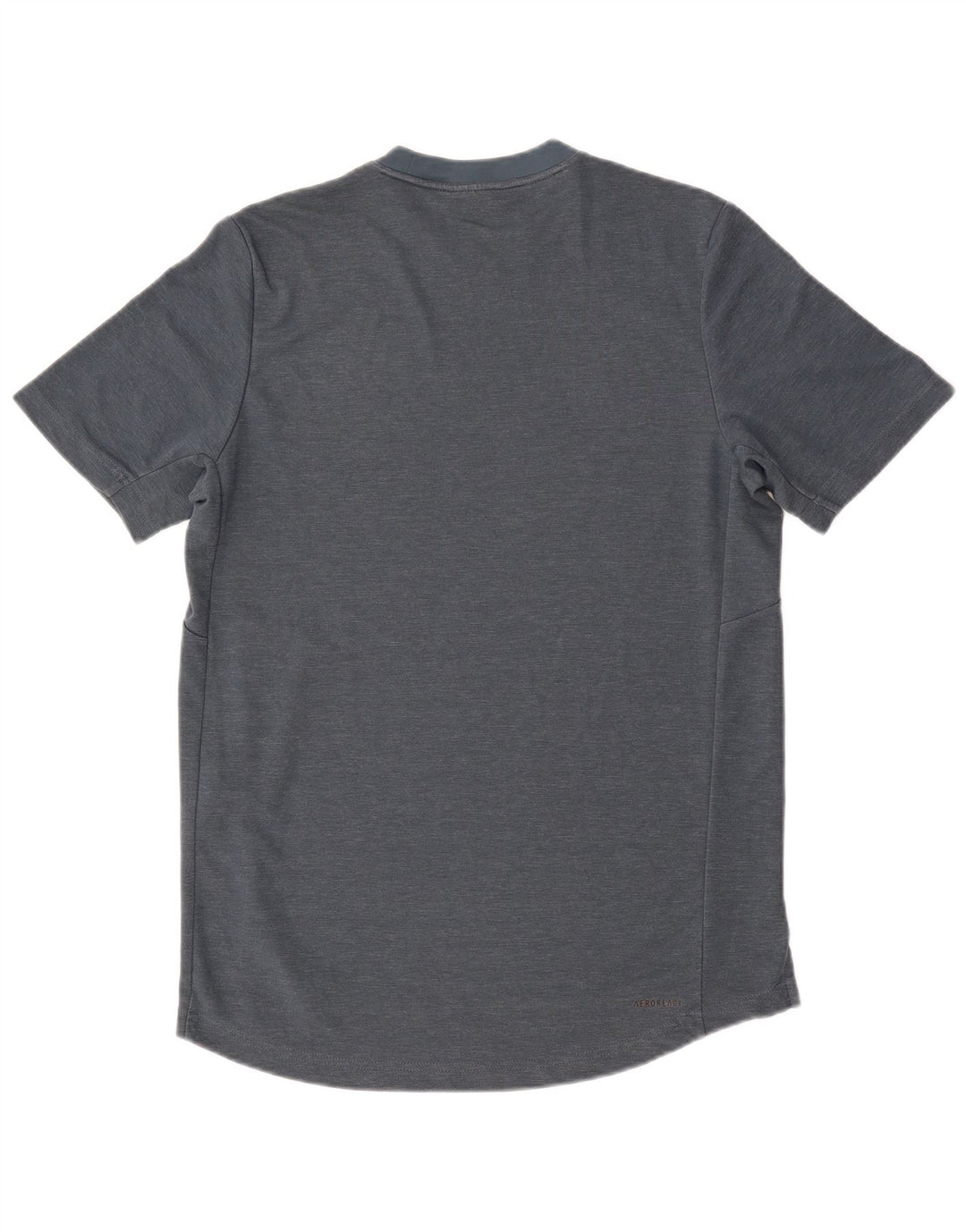 Adidas Mens Graphic T-Shirt Top Pequeno Poliéster Azul Marinho