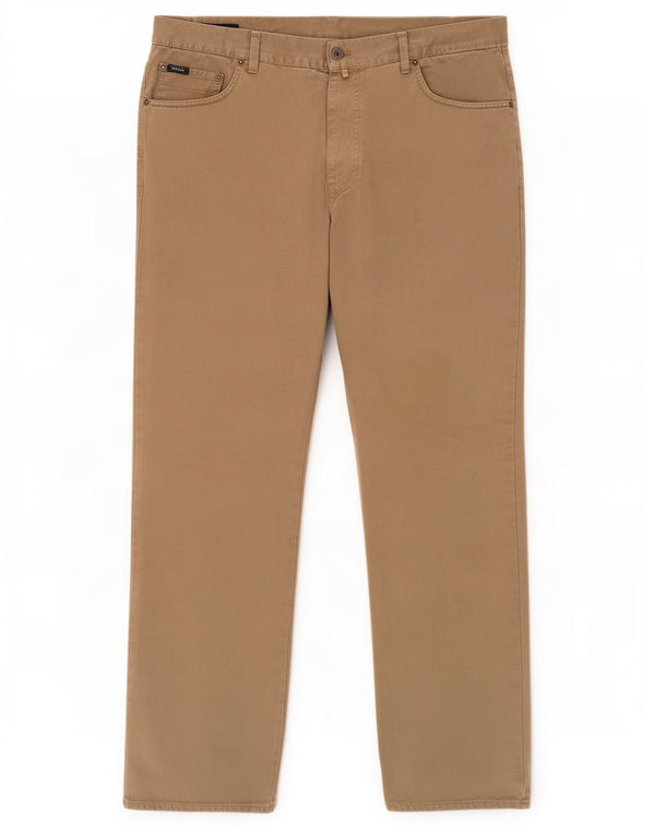 Calça masculina reta casual Gant W38 L32 algodão bege
