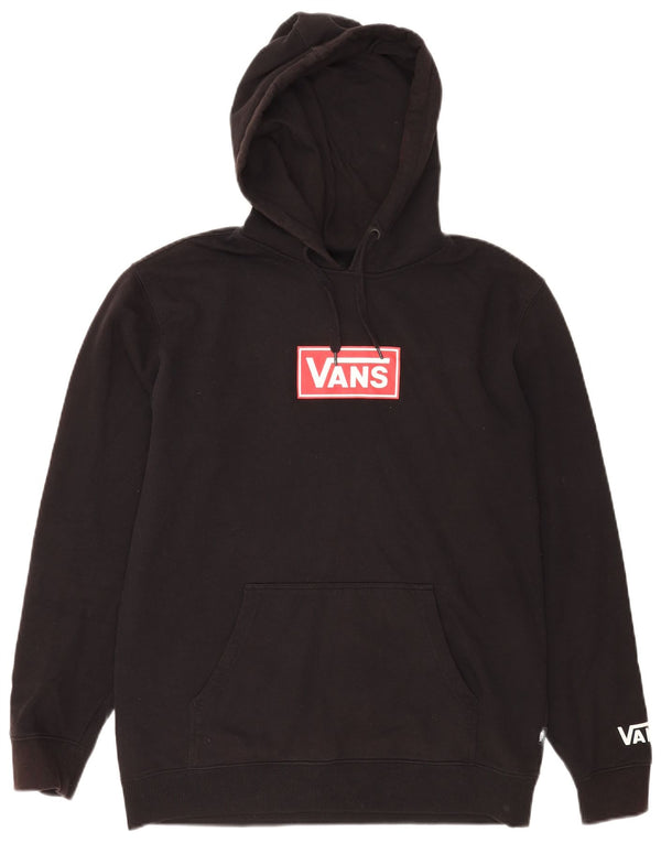 Vans Mens Graphic Hoodie Jumper Médio Preto