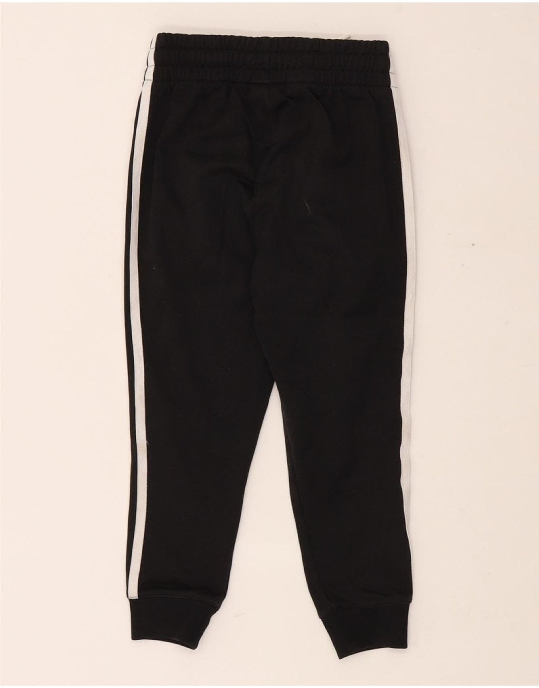 Calças de treino ADIDAS Meninos Joggers 5-6 Anos Preto Poliéster