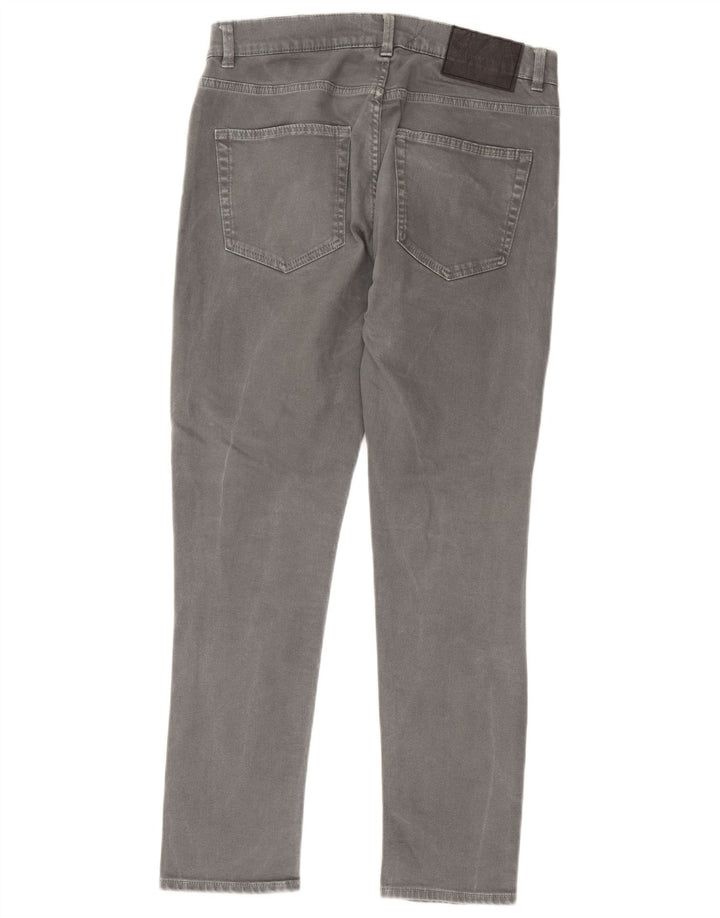 Zara Jeans Slim Feminino EU 42 Grande W32 L30 Cinza