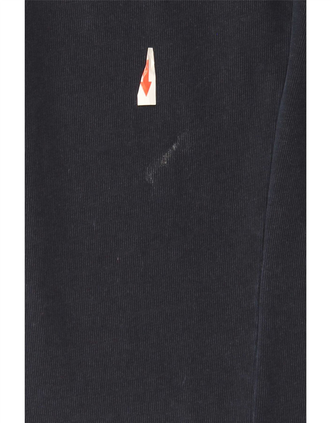 Calça feminina Zara com pernas largas UK 14 azul marinho médio