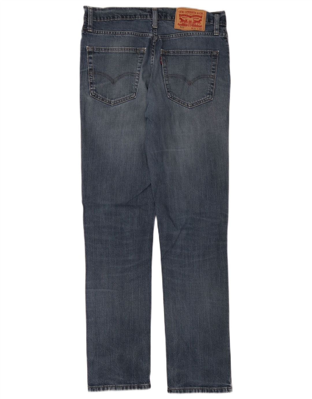 Calça Jeans Levis 511 Slim Masculina W31 L32 Azul Algodão