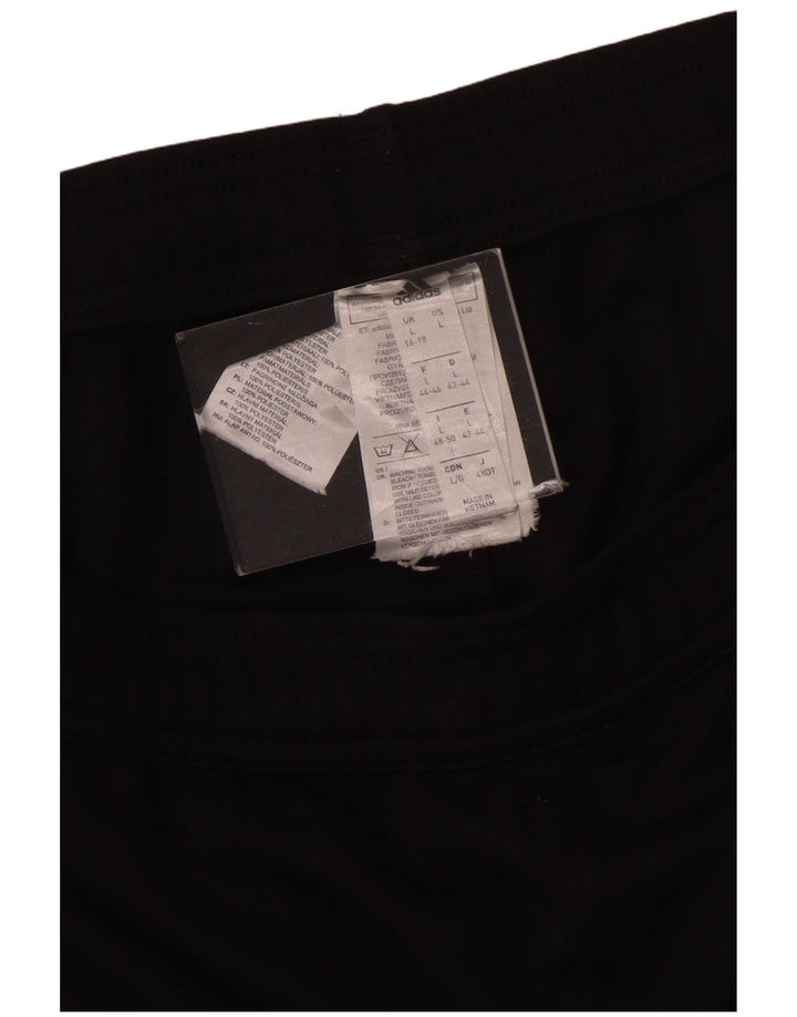 Calça Adidas Climacool Feminina UK 16/18 Grande Poliéster Preto