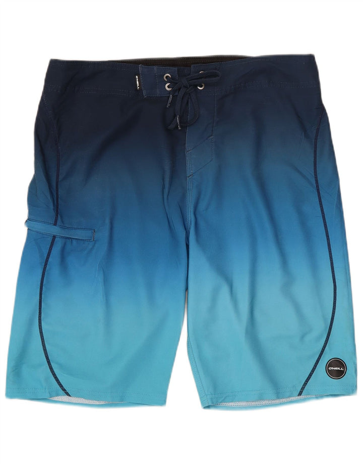 Shorts de natação masculino O'NEILL médio azul marinho poliéster colorblock