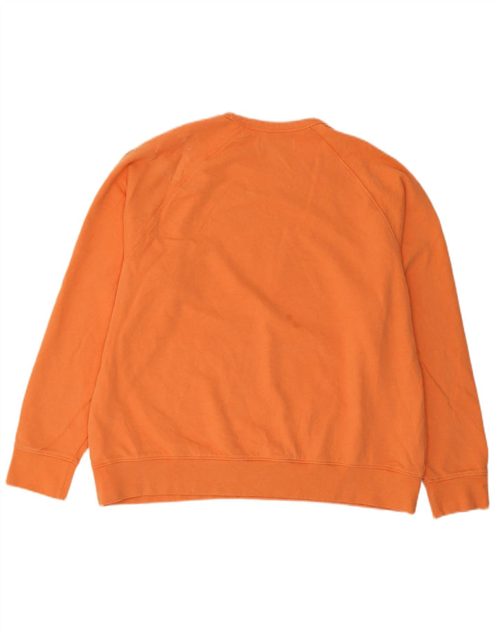 Suéter masculino Marks & Spencer grande algodão laranja