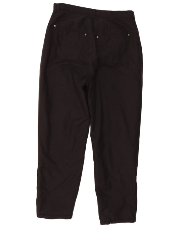 Fila Mens Tapered Calça Casual W36 L30 Poliamida Preta